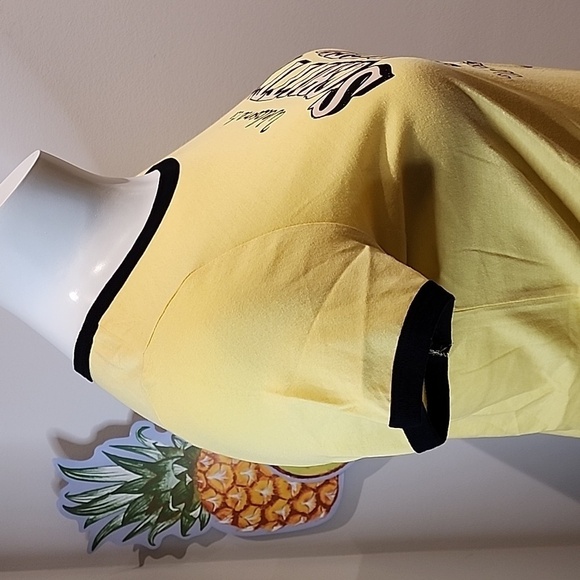 Torrid - Schitt's Creek Classic Fit Cotton Crew Tee in Sundress Yellow​​​​​ - Picture 7 of 13